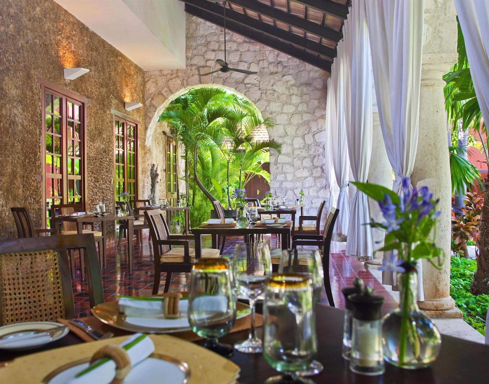 Hacienda Campeche Hotel Nhà hàng bức ảnh